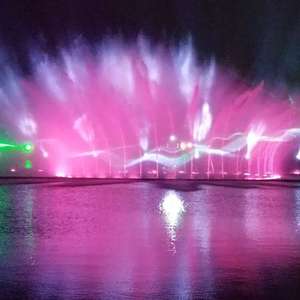 Fontaines et décorations de jardin modernes pour l'extérieur avec jets d'eau dansants musicaux, lumières LED, acier inoxydable, installation facile - Product Image 5