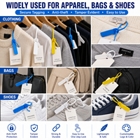 YSD - Scellé de sécurité en plastique anti-effraction personnalisé avec code-barres pour la protection des marchandises et la logistique - Vente chaude