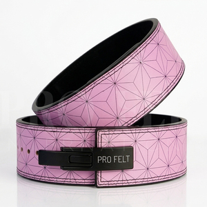 Ceinture de musculation en cuir véritable avec boucle en acier pour haltérophilie et powerlifting – Équipement de fitness en gros à prix abordable - Product Image 3