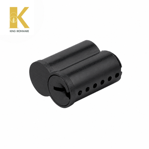 Cylindre de serrure SFIC à remplacement rapide, laiton noir mat, 6 goupilles, clé G, pour la sécurité des portes commerciales - Product Image 5