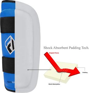 Protège-tibias de haute qualité Farabi Sports pour enfants, jeunes et adolescents, pour la boxe, le taekwondo et le MMA. - Product Image 3