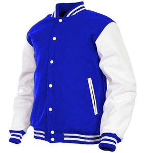 New Style <b>Thermal</b> <b>Wool</b> Varsity Jacket Custom Clothing Fashion Streetwear Baseball Bomber Jacket Hip Hop Leather Sleeve Jacket - Product Image 1