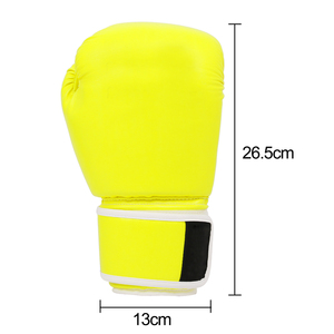 Gants de boxe professionnels en cuir véritable avec logo personnalisé, lacets, doigts entièrement couverts, haute qualité, logo personnalisé, pour hommes. - Product Image 5