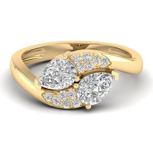 REYES – bagues de fiançailles minimalistes en argent Sterling 925 pour femmes, bijoux fins plaqués or de luxe, cadeau de mariage - Product Image 6