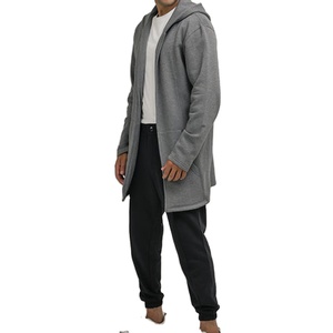 Basiques en gros meilleure vente qualité supérieure respirant hommes grande taille hiver polaire 100% coton personnalisé imprimé brodé - Product Image 3