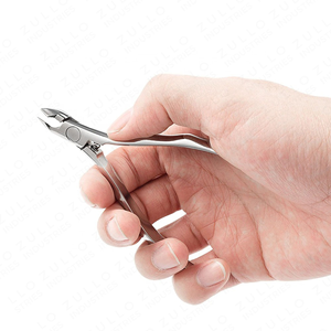 Coupe-cuticules professionnel en acier inoxydable à haute teneur en carbone, robuste, pour les soins des ongles des orteils, des doigts et l'utilisation en salon - Product Image 4