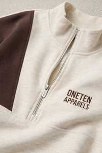 ONETEN APPARELS Conjunto Deportivo Color Block para Mujer, Sudadera de Forro Polar con Cierre de Cremallera, Pantalones Joggers, Manga Larga, Estilo Casual de Otoño - Product Image 5
