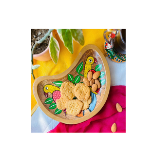 Bandeja de madera estilo clásico con forma de estrella en diferentes tamaños para servir en el hogar y con aspecto de construcción, para uso diario y empaque de regalos. - Product Image 5