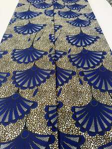 Style éthiopien 100 pour cent coton africain Holland tissu imprimé à la cire pour robes véritable matériel Ankara pour les projets de couture - Product Image 3