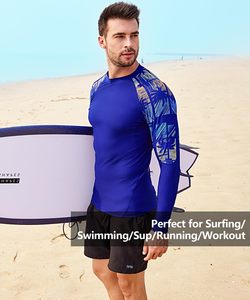 Traje de Baño Rashguard Personalizado OEM para Hombre y Mujer, Sublimación Completa, Poliéster, Protección UV, Venta al Por Mayor de Fábrica - Product Image 3