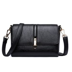 Sac à bandoulière élégant en cuir véritable pour femme, fermeture éclair, grande capacité, imperméable, sangle réglable - Plusieurs couleurs disponibles - Product Image 6