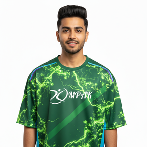 Camiseta Urbana Oversize de Sublimación para Hombre, Estilo Holgado, Casual y a la Moda - Product Image 1