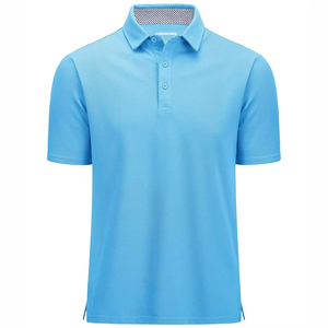 Polo pour homme personnalisé avec logo OEM, best-seller, respirant, séchage rapide, polyester, polo de golf léger, décontracté, sportif - Product Image 1