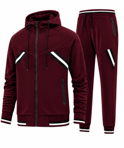 Bulk Wholesale Top Design Unisex Spring Breathable Comfortable Gym Letter Fitted Football <b>Tracksuit</b> Sets - Product Image 2