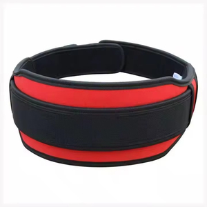 Misha Sports Fitness Customizable Breathable Neoprene <b>Back</b> <b>Support</b> Safety Belt for Adult Weightlifting Deadlifting Workouts - Product Image 1