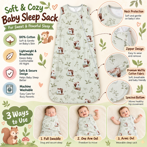 Couverture pour bébé en coton de bambou |   Couverture en tissu gaufré à 2 couches |   Serviette pour bébé nouveau-né douce et imprimée |   Literie douillette pour bébé et cadeau de naissance - Product Image 5