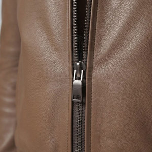 Ensemble deux pièces en cuir 2026 avec veste zippée et pantalon, conçu pour homme, style urbain moderne - Product Image 6