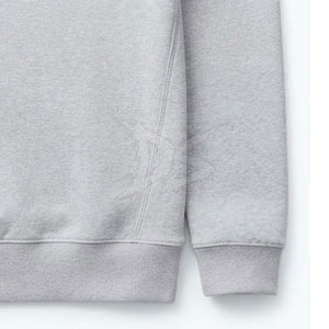 Sweat-shirt confortable 100 % coton pour l'hiver avec motif en relief, intérieur brossé chaud et design respirant - Product Image 4