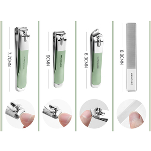 Premium <b>Nail</b> Grooming Instrument <b>Kit</b> For Salon And Home Beauty Care Complete Professional <b>Nail</b> Care Set For Accurate Grooming - Product Image 5