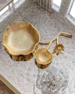 Stylish Metal Dry Fruits Serving Bowl Decorative Finish Elegant Snack Dish Premium Table Centerpiece Gift - Product Image 4