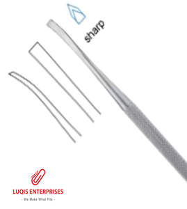 Élévateur de cartilage nasal double extrémité Daniel Cakir Perichondrium, instrument chirurgical ORL en acier inoxydable de haute qualité - Product Image 2