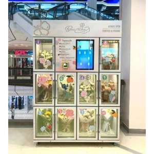 Distributeur Automatique Intelligent de Fleurs – Distributeur de Bouquets Frais pour Centres Commerciaux, Aéroports et Entreprises de Détail - Product Image 1
