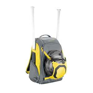 Sac à dos de baseball à roulettes grande capacité SALAMIN personnalisé avec logo, manches longues, pour équipement de baseball, manches pour bâtons, rangement pour casque et chaussures - Product Image 6