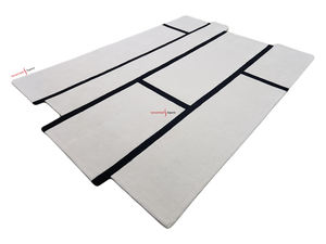 พรมทอมือคุณภาพสูงหรูหราขนาดใหญ่สำหรับห้องนั่งเล่น พรมสั่งทำพิเศษ พรมลายนามธรรมและชุดพรมสำหรับห้องนั่งเล่นและโรงแรม - Product Image 4