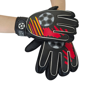 Guantes de Portero de Fútbol Ajustables de Cuero de Alta Calidad, Personalizables en Tallas y Colores para Adultos y Niños - Product Image 1