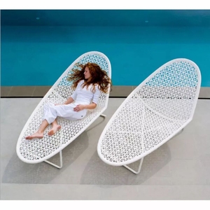 Meubles en aluminium et rotin pour projet de café et d'hôtel, fabriqués en Indonésie - Product Image 1