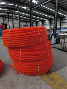 Tuyau en PEHD à double paroi ondulée (DWC) pour la protection des câbles souterrains, le drainage et les applications d'assainissement - Product Image 4