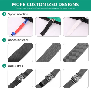 Riñonera Deportiva para Exteriores con Cierre de Cremallera, Impermeable, de Poliéster, para Teléfono, Riñonera Resistente al Agua para Herramientas - Product Image 5