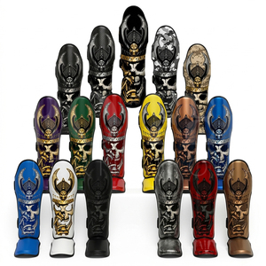 Espinilleras de Muay Thai de Diseño Personalizado para Adultos y Niños, Resistentes, para Entrenamiento de Boxeo, Kick Boxing, MMA y Artes Marciales - Product Image 1