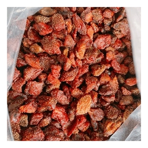 Soft Preserved Dried Strawberry <b>Sour</b> Dry-Cut Pieces Natural Fruit Use in Granola Mix Vietnam Origin Vacuum Pack 99 Gold Data - Product Image 1