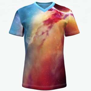 T-shirts Streetwear d'été à manches courtes, coupe ample et épaisse, avec impression DTG par sublimation - Product Image 3
