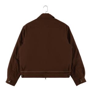 Abrigo de invierno para hombre, personalizado, de algodón, con forro de sarga, manga larga, con botones y cremallera, para hombre, manga completa - Product Image 2