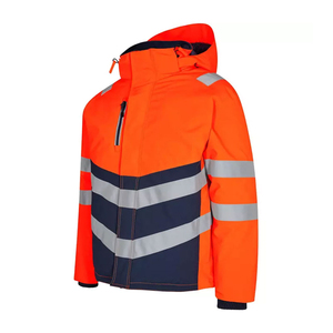 New Arrival Work Wear Safety <b>Reflective</b> <b>Jacket</b> For <b>Men</b> Custom Logo And Solid Color Top Quality Low Price - Product Image 3