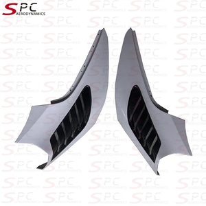 Guardabarros Delantero Estilo V de Fibra de Carbono Seca SPC para Mclaren <span class=keywords><strong>720S</strong></span>, Guardabarros Delantero de Fibra de Carbono para <span class=keywords><strong>720S</strong></span>, Guardabarros Delantero con Rejillas - Product Image 4