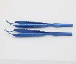 Hot Sale Ophthalmic Mics Capsulorhexis Forceps Cross Action Tips Cataract Surgical <b>Instrument</b> By Grip Surgical - Product Image 1