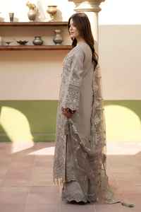 Vestido Pakistaní Maxi con Diseños Personalizados, Mangas Caídas, Tela Transpirable para Mujer, Vestido de Fiesta - Product Image 2