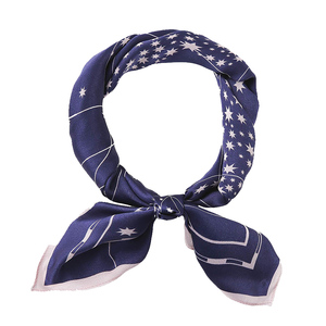 Premium Square Scarf Floral Pattern All Season Printed Quick Dry Soft Breathable Luxury Fashion Gift for Women Cycling - Product Image 5