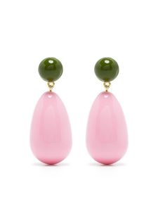 ต่างหูเรซิ่นแบบหยดน้ำ ดีไซน์หรูหรา ทำมือ สำหรับสาวๆ และผู้หญิง - Product Image 4