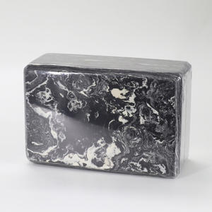 บล็อกโยคะสีดำแบบกำหนดเองโฟม EVA ความหนาแน่นสูง4x6x9นิ้ว - Product Image 1