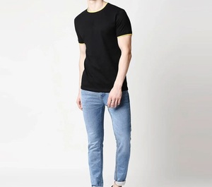 เสื้อยืดคอกลมแขนสั้นผ้าฝ้ายทรงปกติสำหรับผู้ชายรุ่นใหม่ สั่งทำได้ ไซส์ใหญ่ ระบายอากาศ แห้งเร็ว - Product Image 4
