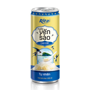 Bebida de Nido de Pájaro Rita, 250 ml, en Lata, Bebida Asiática Especializada, Dulce, Proveedor Mayorista, Fábrica de Marca Privada OEM ODM - Product Image 4