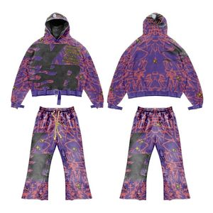 Ensemble de survêtement personnalisé OEM entièrement personnalisable : couleur du tissu, logo, taille, impression, tout selon la demande du client - Product Image 2