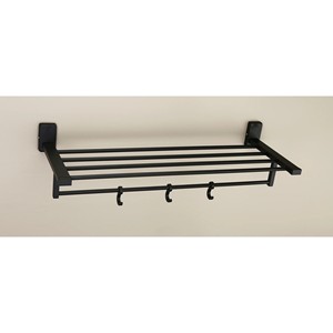 Toallero Minimalista de Acero Inoxidable para Baño, Barra Metálica para Toallas Montada en la Pared - Product Image 1