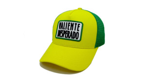 Casquette de camionneur jaune de haute qualité avec dos en maille, personnalisable, réglable, pour activités de plein air, pêche, respirante, imperméable, vente en gros - Product Image 2