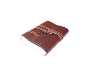 Cuaderno de cuero con cierre de llave antigua, diario en blanco para escribir y dibujar, cuaderno de escritura premium, regalo para escritores - Product Image 5