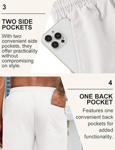 Pantalones Cortos Chino Premium para Hombre, Ropa Casual de Verano, Pantalones Cortos Chino Elásticos para Hombre, Estilo Casual Elegante, Logotipo Personalizado, Pantalones Cortos de Golf para Hombre - Product Image 5